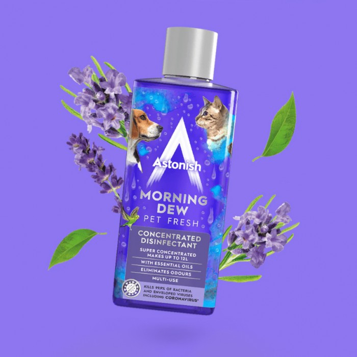 Багатофункціональний концентрат Astonish для миття та дезінфекції "Ранкова Свіжість", 300 мл (212374) - 